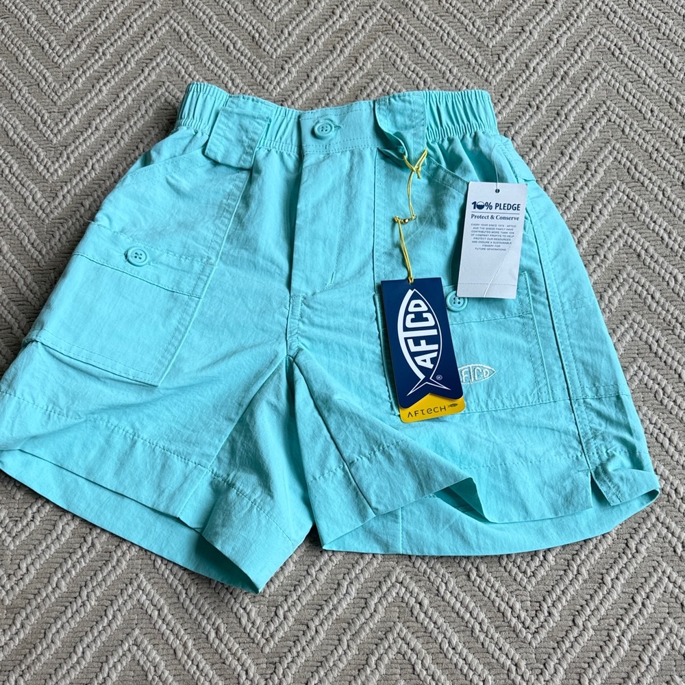 AFTCO Kids Aqua Cargo Shorts